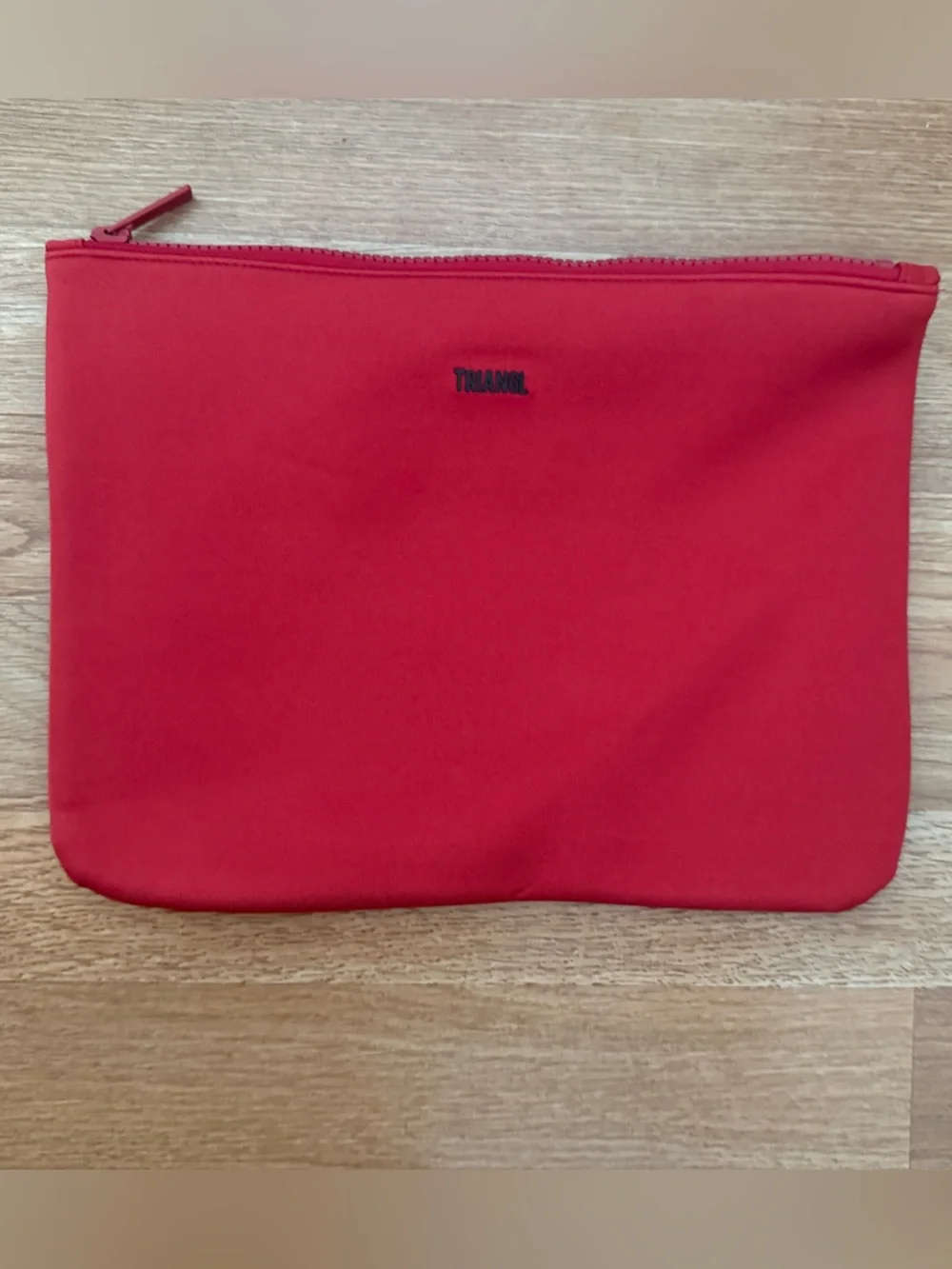 triangl swimwear Red Zip Toiletry Pouch